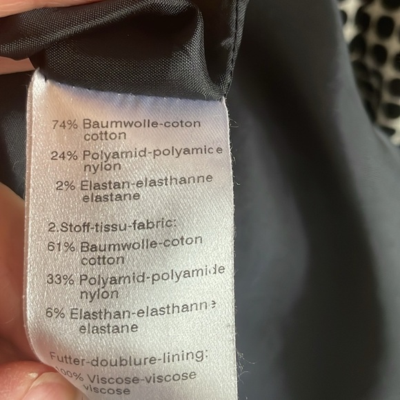 AKRIS PUNTO Dégradé Dot Dress Sz 10 Black/White - Picture 2 of 16